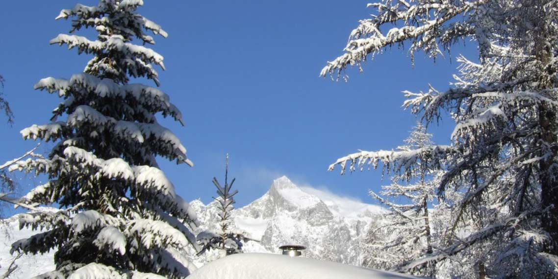 Bellwald im Winter, Winterlandschaft im Oberewallis