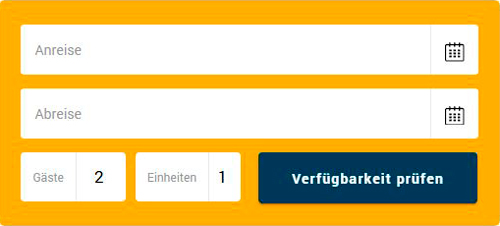 Bild Maske Buchungstool Verfügbarkeit